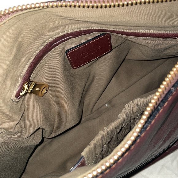Chloe Marcie burgundy bag - Picture 9 of 13